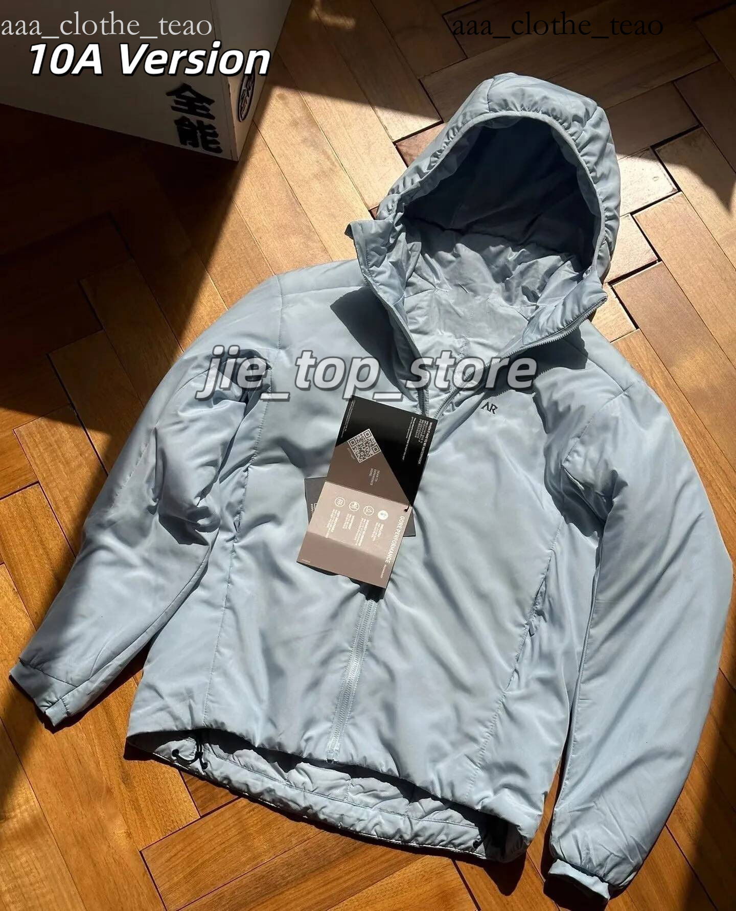 2026 10A Arcteryxismlyity Jacket Mens Hooded Jacket Windbreaker Coat Designer Zipper Sweatshirt Atom LT Waterproof Arct Cotton Clothing Jackets S 4X