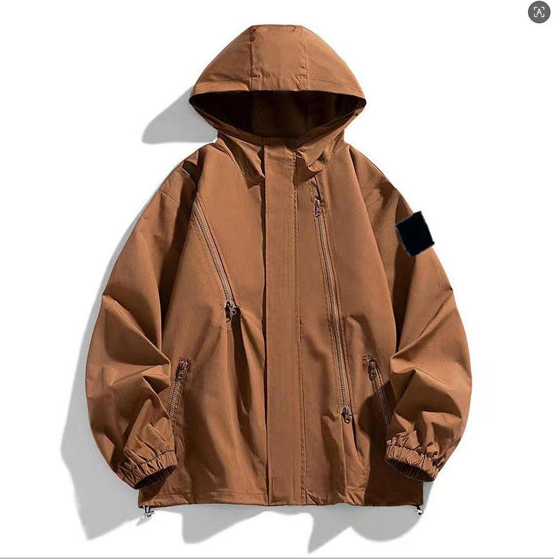 2026 Mens jacket stones spring and autumn thin casual sports jacket isllands windproof jacket 2025 new workwear outdoor assault jacket top new -16