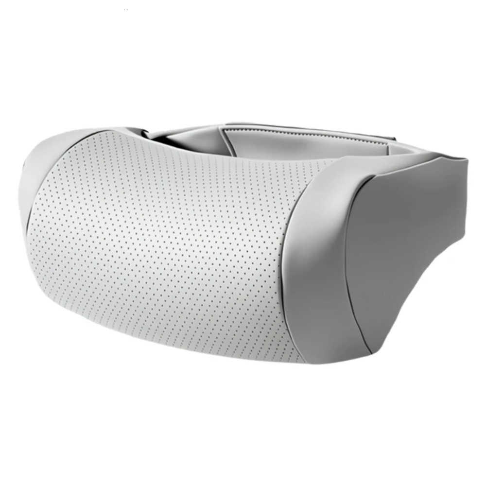 Seat Covers Car Seat Headrest Travel Rest Neck Pillow PU Leather Neck Pillow Memory Foam Pillows Car Accessories J260919