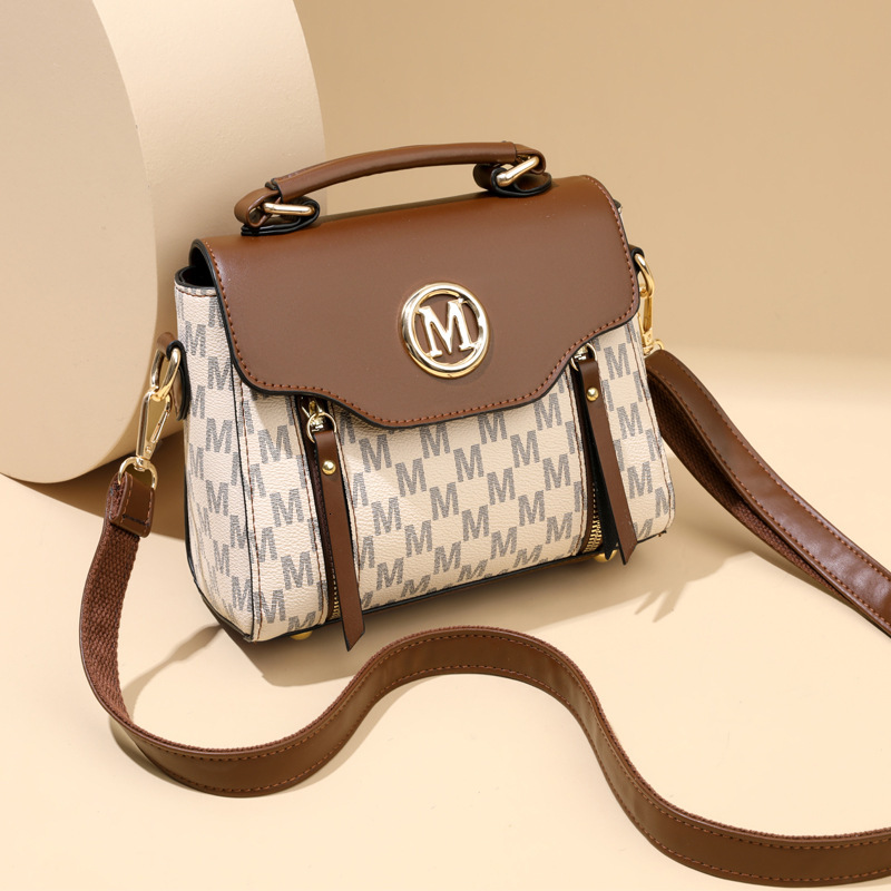 Free Shipping Cross-Border New Style Classic Retro Women's Bag Crossbody Shoulder Handbag Factory Direct Sale One Piece Dropshipping Designer B