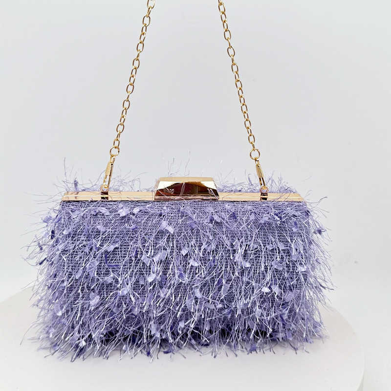 Wedding Evening Bags Korean Style clutch Purse Handbags with Tassel New fashion Crossbody Shoulder Sling Bag Women Trendy Designer Purse D260922
