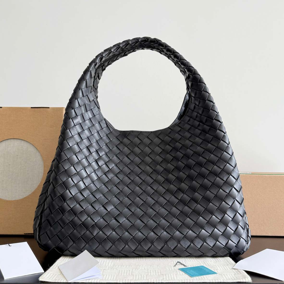 12A Designer bag Campana shoulder bag tote bag women's handbag classic woven bag large capacity vegetable basket triangle bag outdoor leisure t