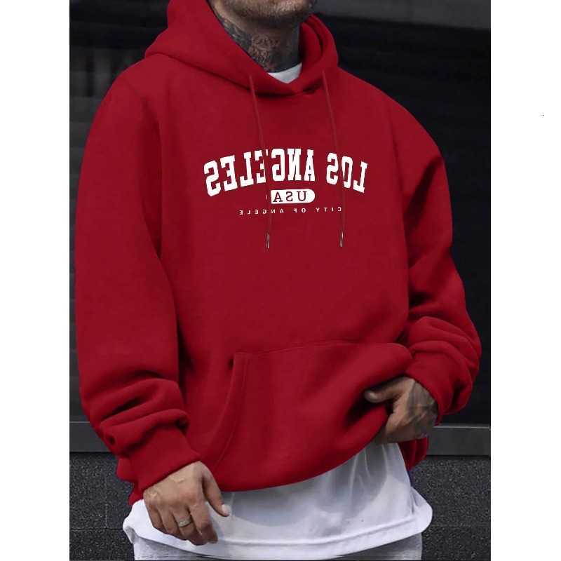 sweatshirt Men's Hoodies Sweatshirts Hooded paired with long sleeved cotton lace printed men's casual autumn/winter hoodie D260921