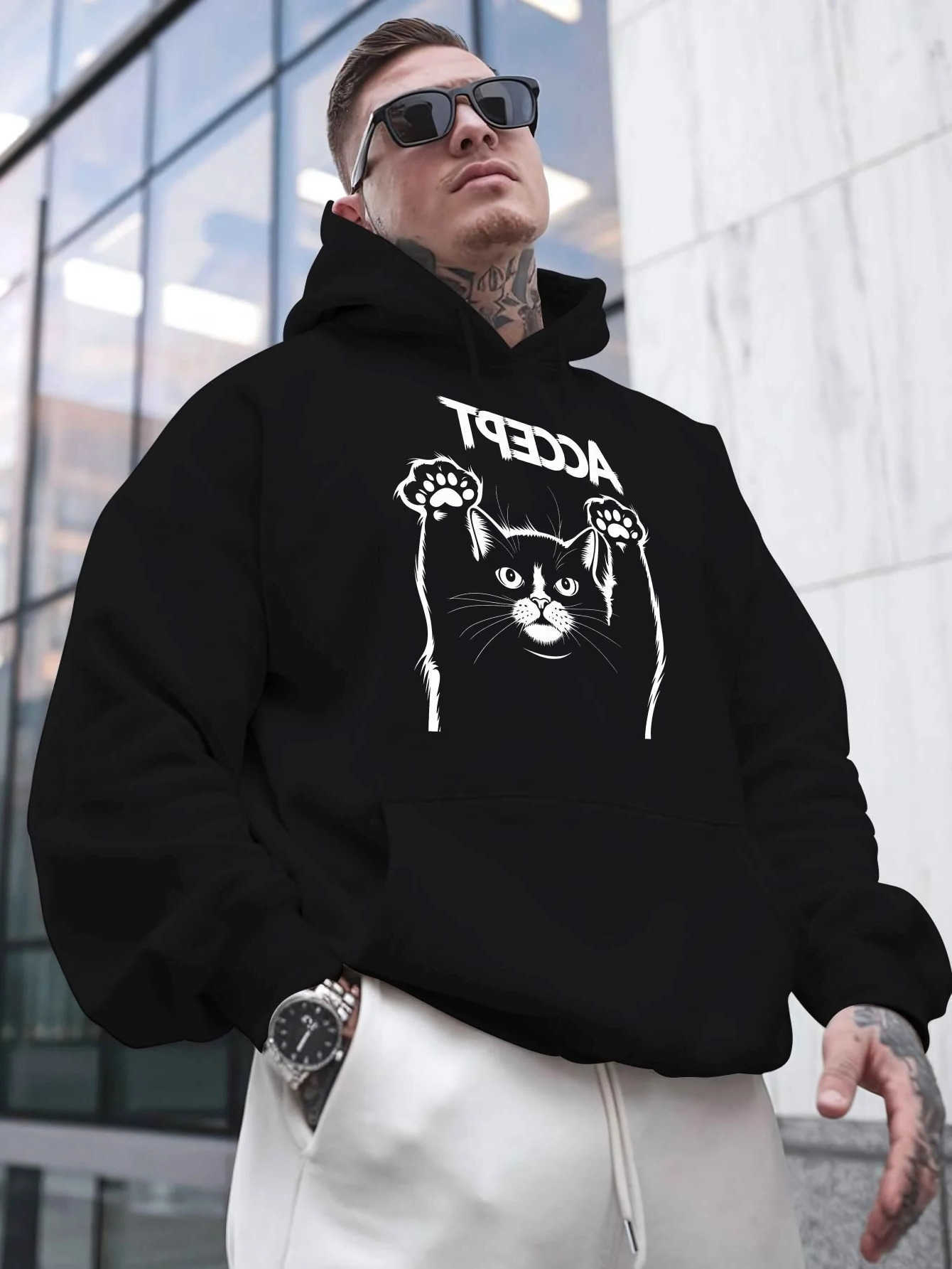 2026 Sweatshirts Men's Printed Hoodies Hooded Men Women Hoodies Plus Size Fashion Sweatshirt Harajuku Long sleeve Unisex Streetwear Tops D26092