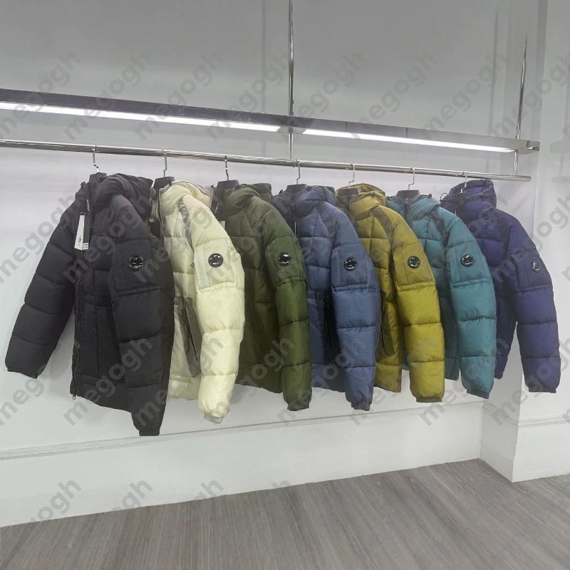 Companies Puffer Jacket Down Coats For Men Winter Hooded Padded Jackets Thick Warm Cotton Coat Zip Up Mid-Long Outerwear Contrast Color Streetwear -