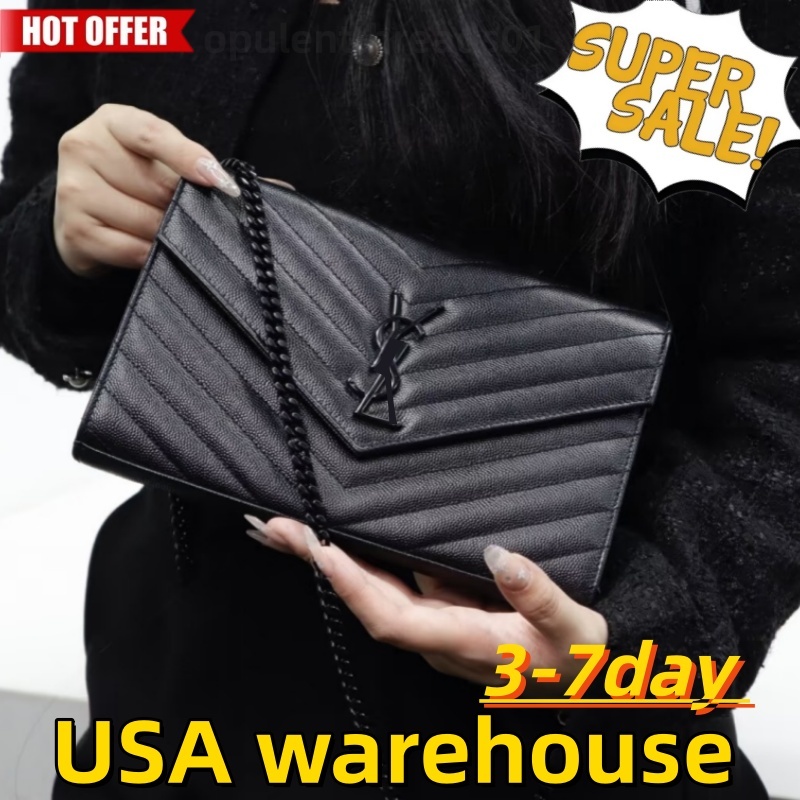 Designer Bag 1:1 Logo&Emblem With Box Hobo EnvelopeShoulder Bag V-Quilted Chain Crossbody Bag Maxi Flap Bag Purse Cross Body Bag Designer Bags 2026