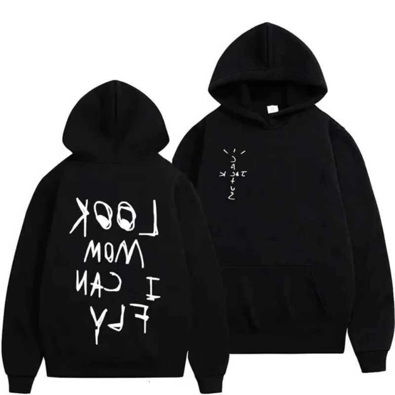 Hoodies Sweatshirts Rapper Cactus Men's Jack's Music Album Printed Sweatshirt for Men and Women Personalized Sportswear Retro Hip-hop Fash
