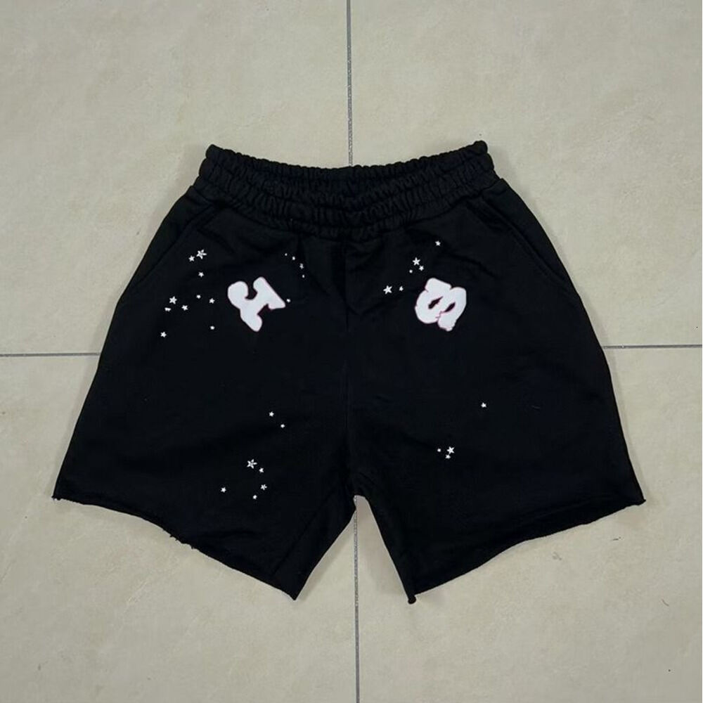 Spider Shorts Y2k Streetwear Men Women Designer Spyder Pants American Style Vintage Hip Hop High Street Letter Print Sp5dershorts Young Thug Sweat S