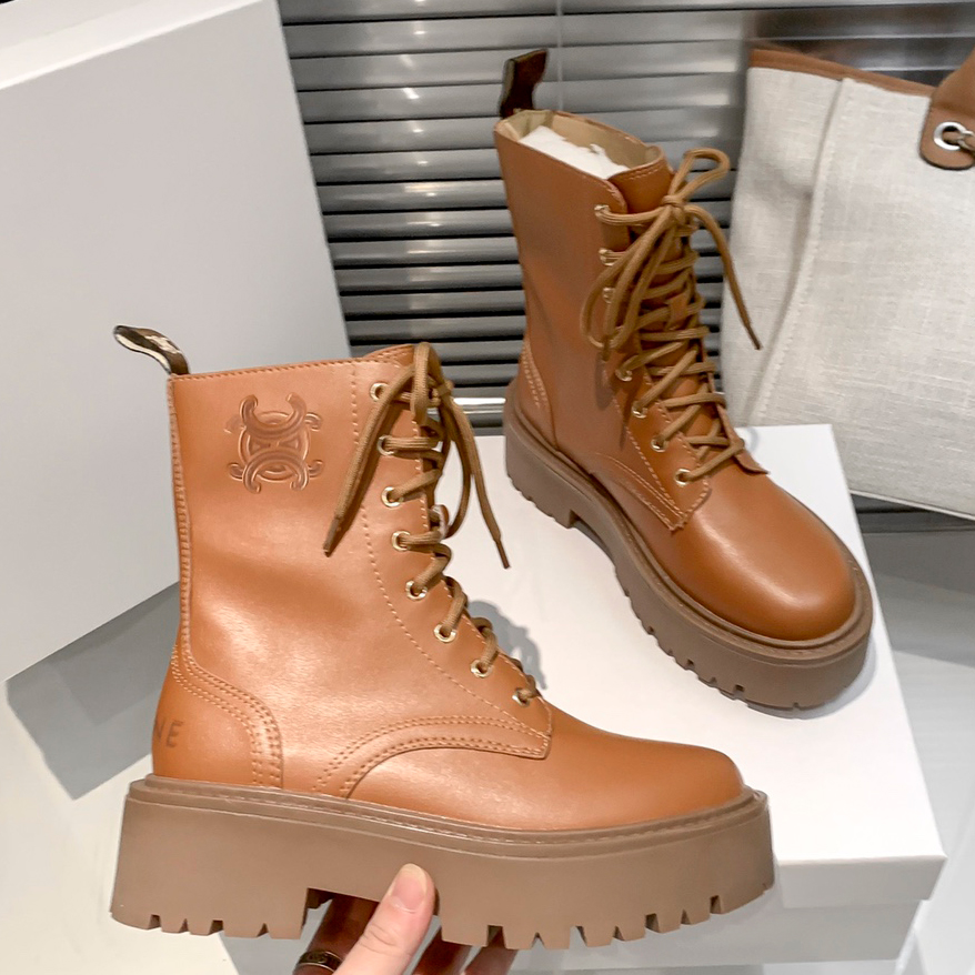 2026 New Arrival Designer Boots Riding BootsEmbossed Letter Boot Buckle Winter Mid Length Lace Up Knitted Letters Elastic Short Thick Heel Slim Boot