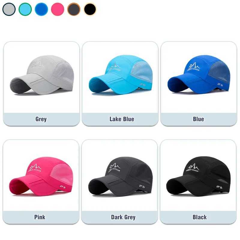 Quick-DryHat Summer For Outdoor Foldable Portable Men and Women MountaineerTravel Sun Protection Breathable Mesh Hat M260908