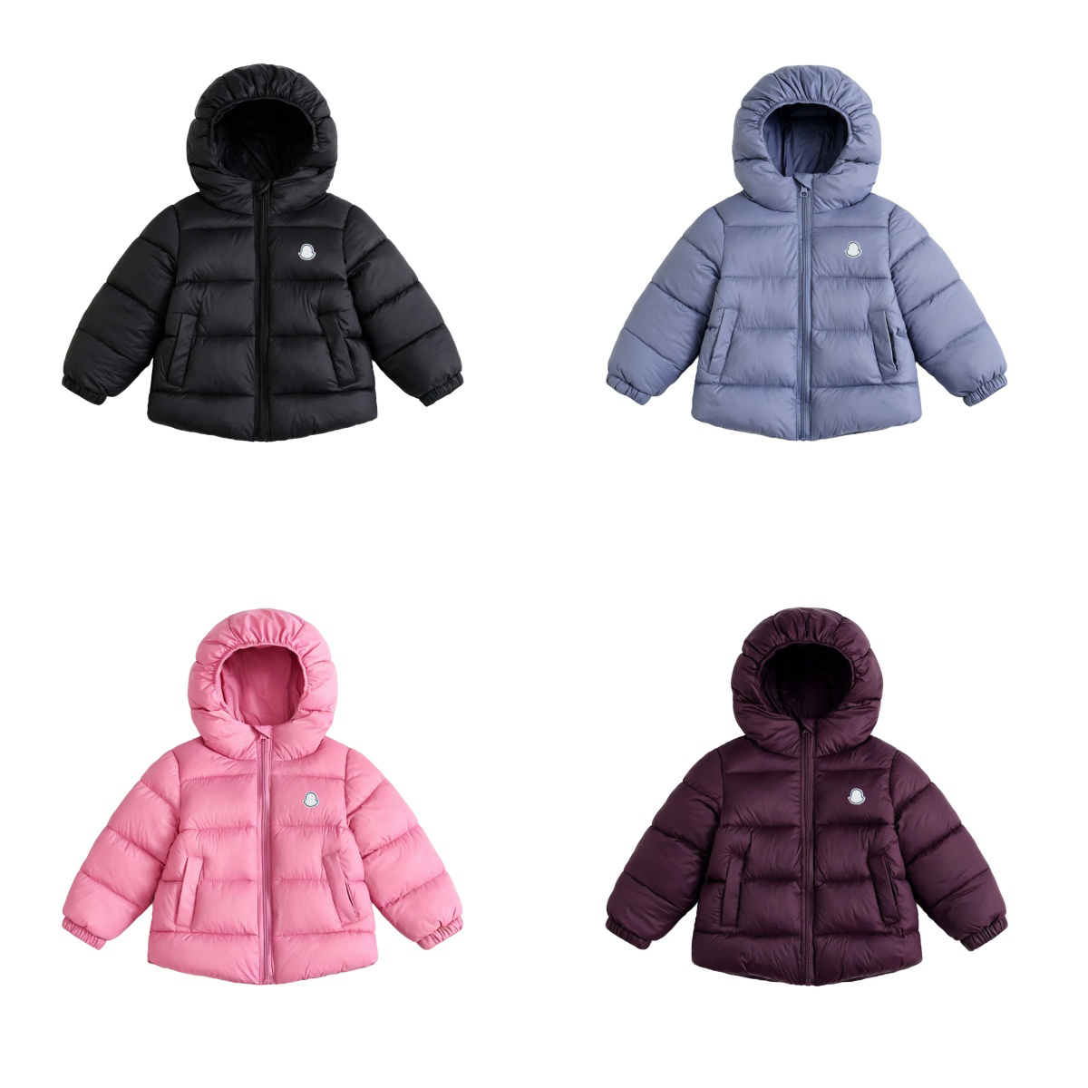 New Arrival Designer Kids Winter Down Coat Infant Warm Puffer Jacket Boys Girls Wind Resistant Outerwear Suitable for 1-7 Years Old