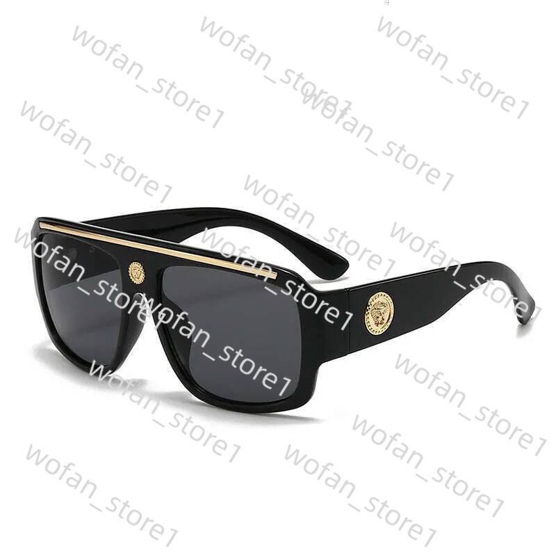 Luxury High End Daily European And American New Style Men Thick Fashion Trade Large Frame Sunglasses Women D79
