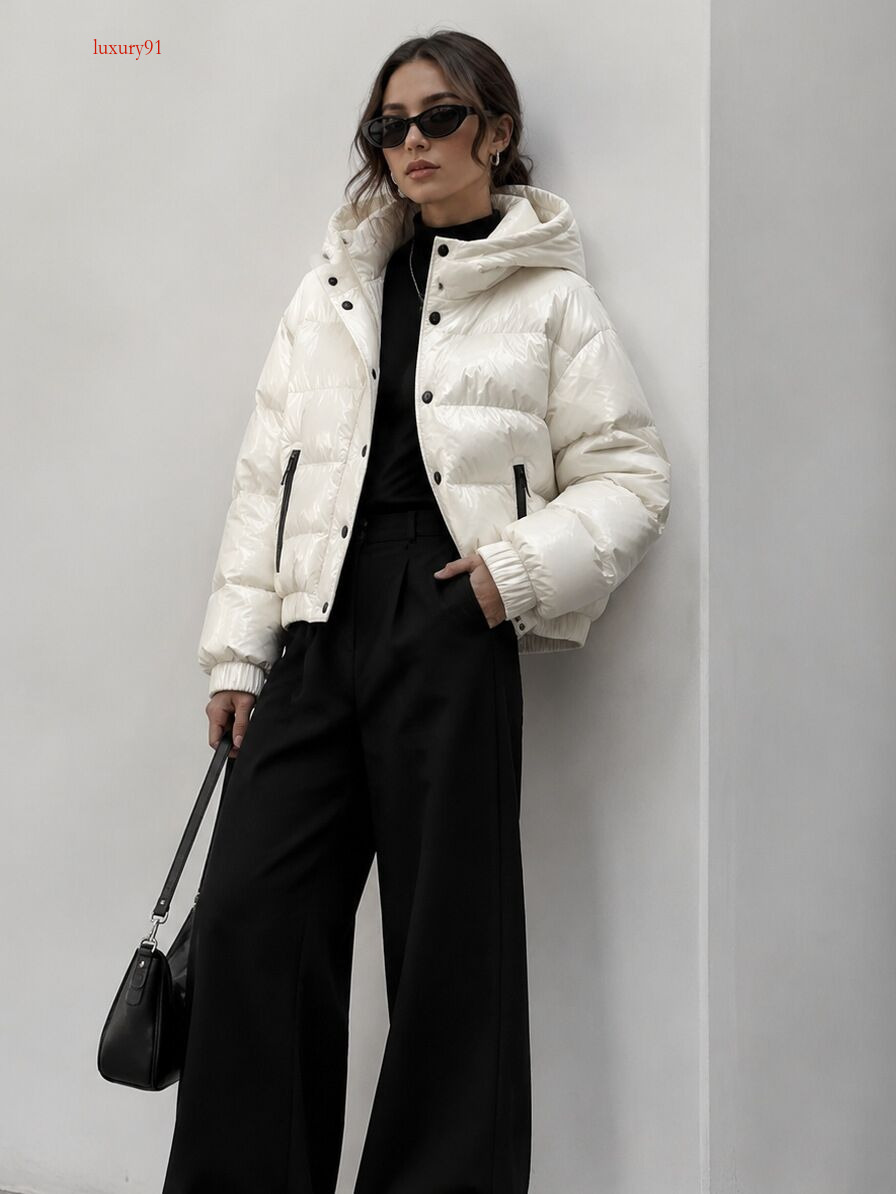 Womens Designer Puffer Jacket Winter Outdoor Casual Skiing Windproof Thickening Warm Hooded Down Coat Women Fashion Parkas Overcoat Size Xs-L