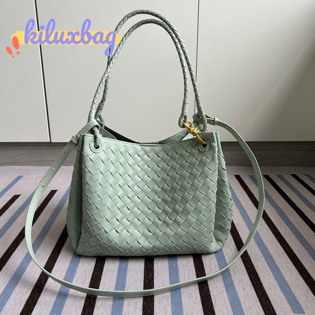 Women Woven Hobo Shoulder Bag Fashion Intricate Weave Women Hobo Handbag Large Capacity Braided Handle Removable Crossbody Strap Multi color Daily T
