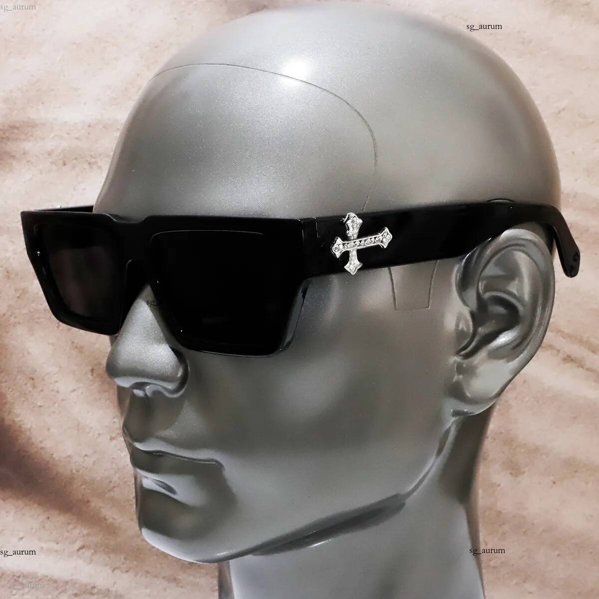 2026 New Designer Luxury Brand Men's And Women's Box Integrated Sunglasses Disco Street Style Outdoor Sports Glasses
