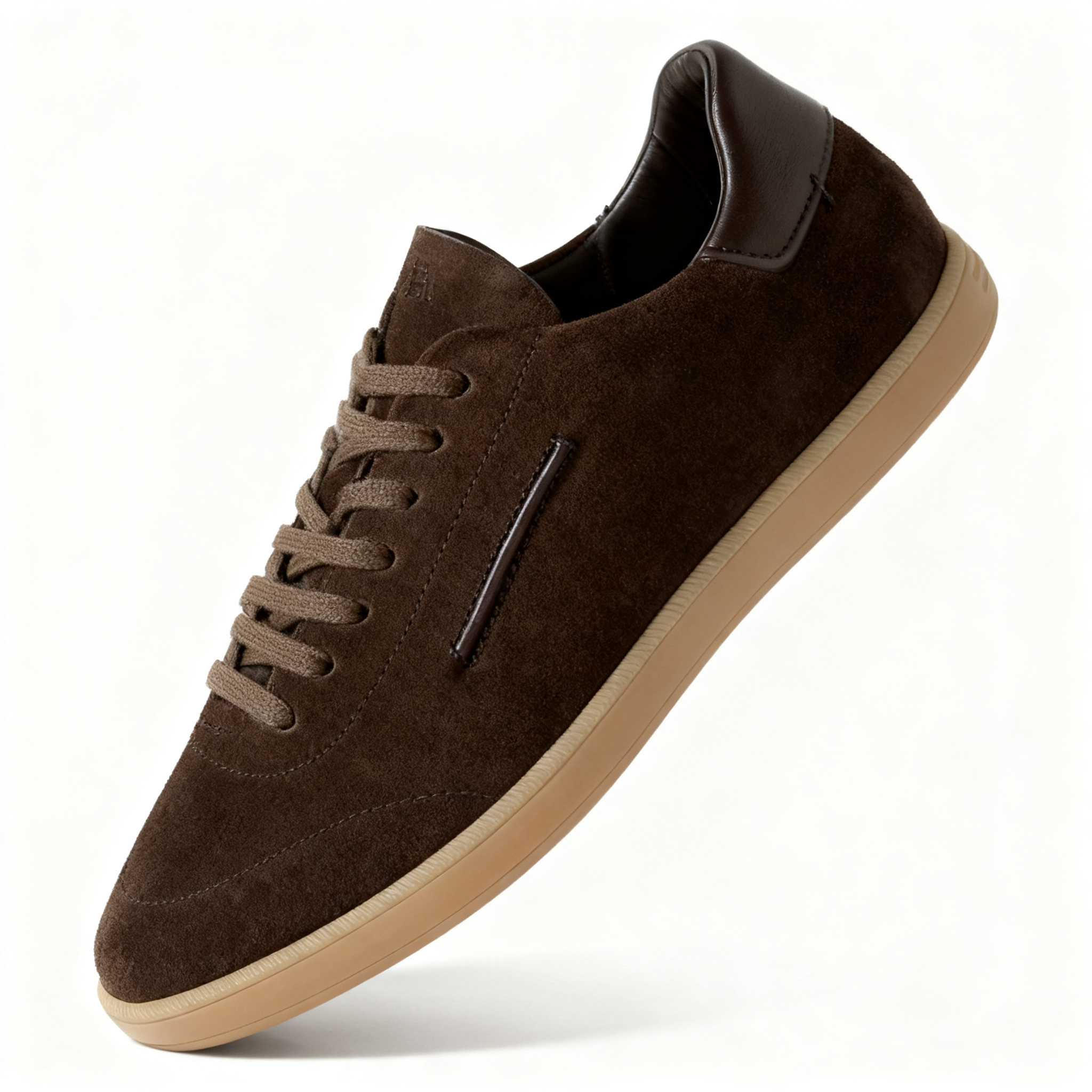 Suede Sneaker for Men in Dark Brown White Beige Olive Green Sizes US 7.5 to US 13 Comfortable Breathable Lightweight Daily Wear
