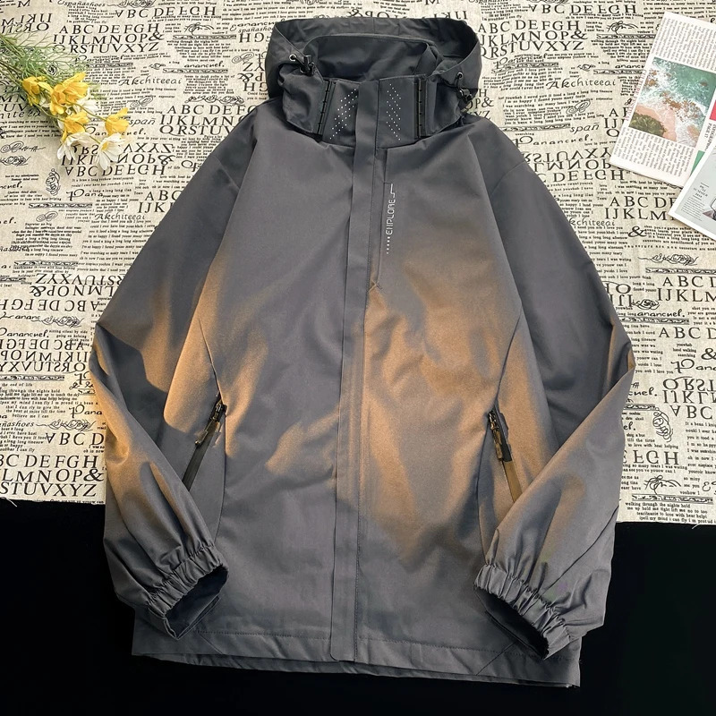 Unisex Waterproof Windbreaker Jacket for Camping Climbing Hiking Trekking Fishing High Quality Casual Outdoor Sports Coat 260920