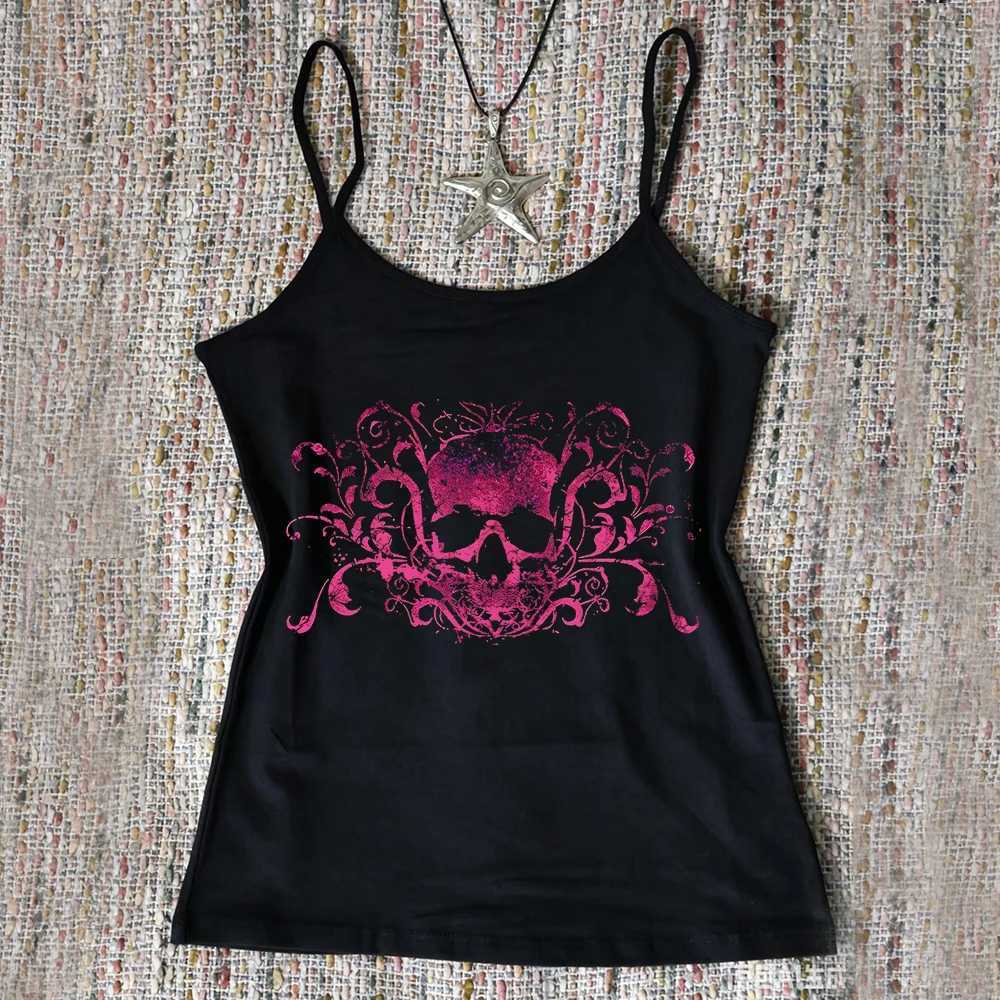 Crop Top Women Aesthetic Women's Blouses Grunge Clothes Y2k Tops Woman Clothing Trashy Y2k 2000s Harajuku Tanks Camis Summer L260921IHXA