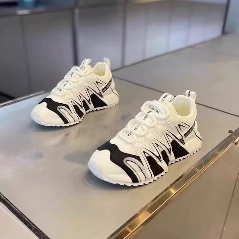 New high-end trendy men's popular color-blocking fashion dad shoes, Casual shoes Designer shoes stylish casual versatile light luxury spring sh