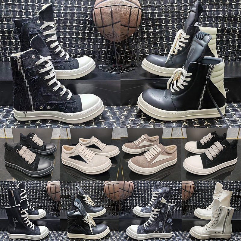 Designer boots Side Zip canvas boots Luxury booties black white Clear red pink yellow high top horse hair boots high top suede boots