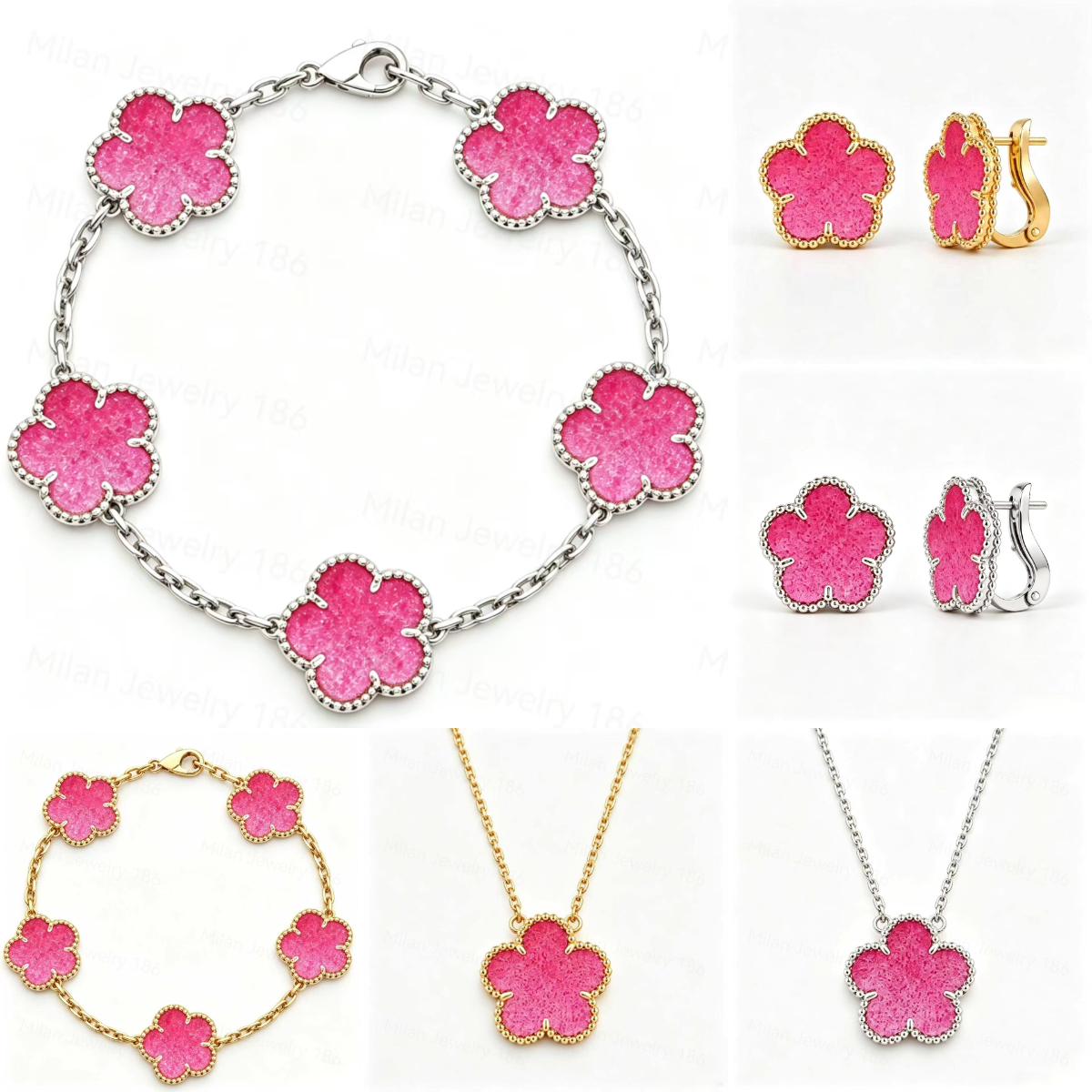 bracelet designer jewelry women bijoux de luxe jewelry woman designer Accessory Unique clover Design Bangles in High Quality 18 Karat Platings bangl
