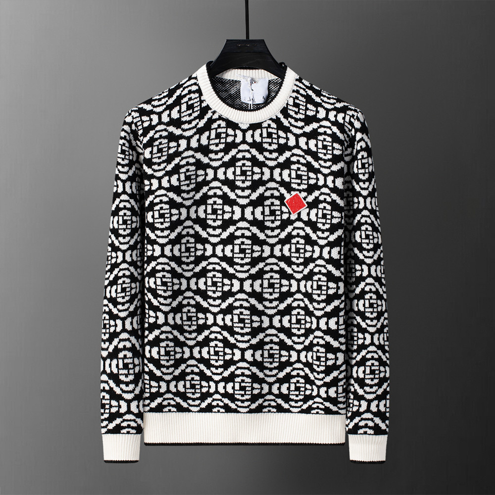 Keep warm fashion sweater Mens sweater designer sweater Man Long Sleeve Fashion Hoodie Clothing Sweaters knit sweater Embroidery Knitwear Winter Clo