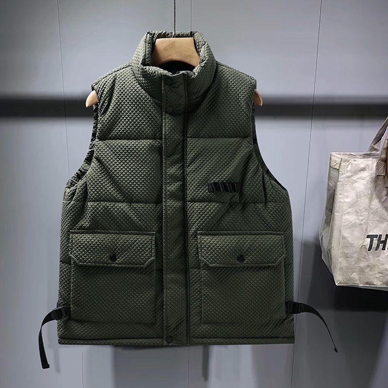 Winter Men Brand Warm Hiking Waistcoat Mens Casual Autumn Outwear Vests Outfits Fashion Waterproof Sleeveless Jacket Vest J260921