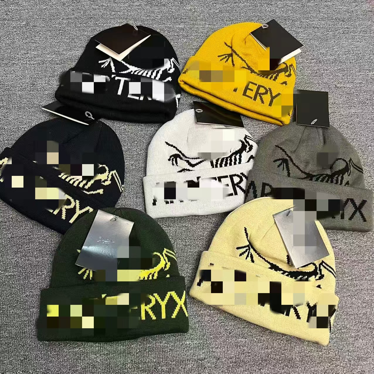 Bonnet de créateur Jacquard Bird Pattern Cuffed Knit Beanie Unisexe Chaud Ski Chapeau pour Hommes Femmes Couple Camping En Plein Air Ski Hiver Sk