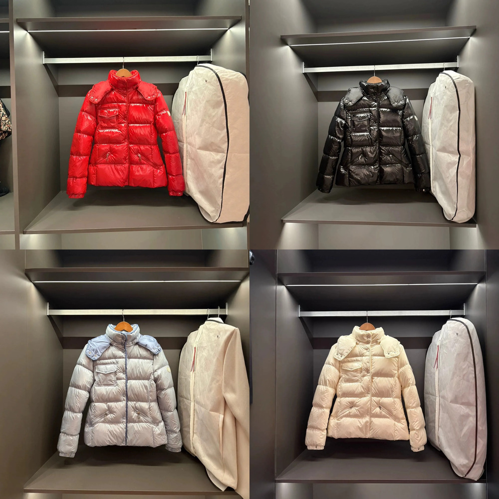 Womens noncoel Puffer Jacket Designer Women Jacket Classic Fashion Outdoor Casual Sports Skiing Windproof Thickening Warm Hooded Down Jacket Winter