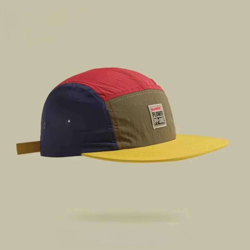 5 Style Hip-hop Hats Retro Japanese Panel Thin Flat Brimmed Baseball Cap Quick-dryBreathable Sunscreen Hat Unisex M260908