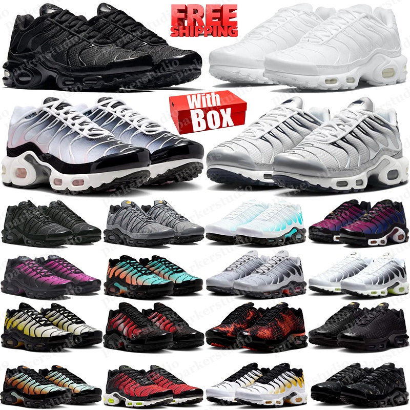 Free Shipping With Box Designer airmaxplus vapormaxx vapormaxplus vapormaxe tn tns tnss plus sneakers Sports Running Shoes mens trainers for chaussu