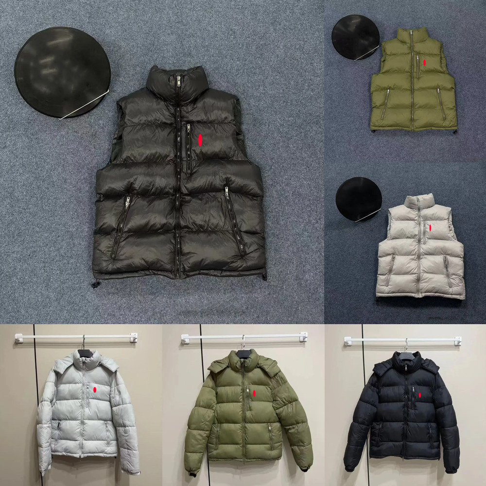 Ss Doudoune Winterjacke Coat Mens Jacket Coats Designer Men Hooded Zipper Winter Polo Puffer