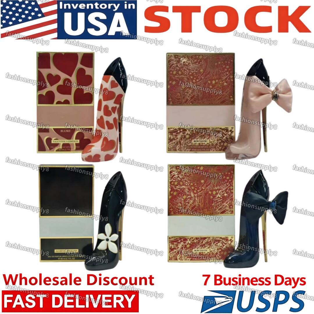 Womens Perfume Men Cologne Designer Fragrance Aftershave Parfum Jasmine Scent Intense Long Lasting High Sillage Spray Stiletto High Heel Bottle US S