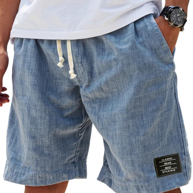 Designer Style New Arrival High Quality Men's Summer Solid Color Drawstring Beach Shorts Loose Casual Sports Shorts Plus Size S-5XL Breathab