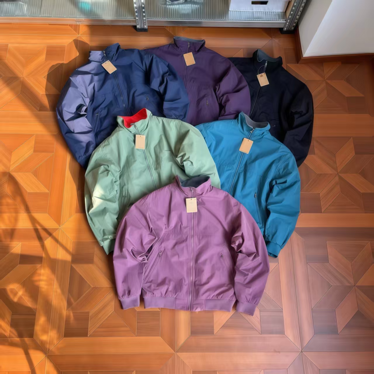 doudoune polaire manteaux de créateurs à capuche en plein air hommes chauds à capuche polaire en peau d'agneau style pilote veste zippée pour les