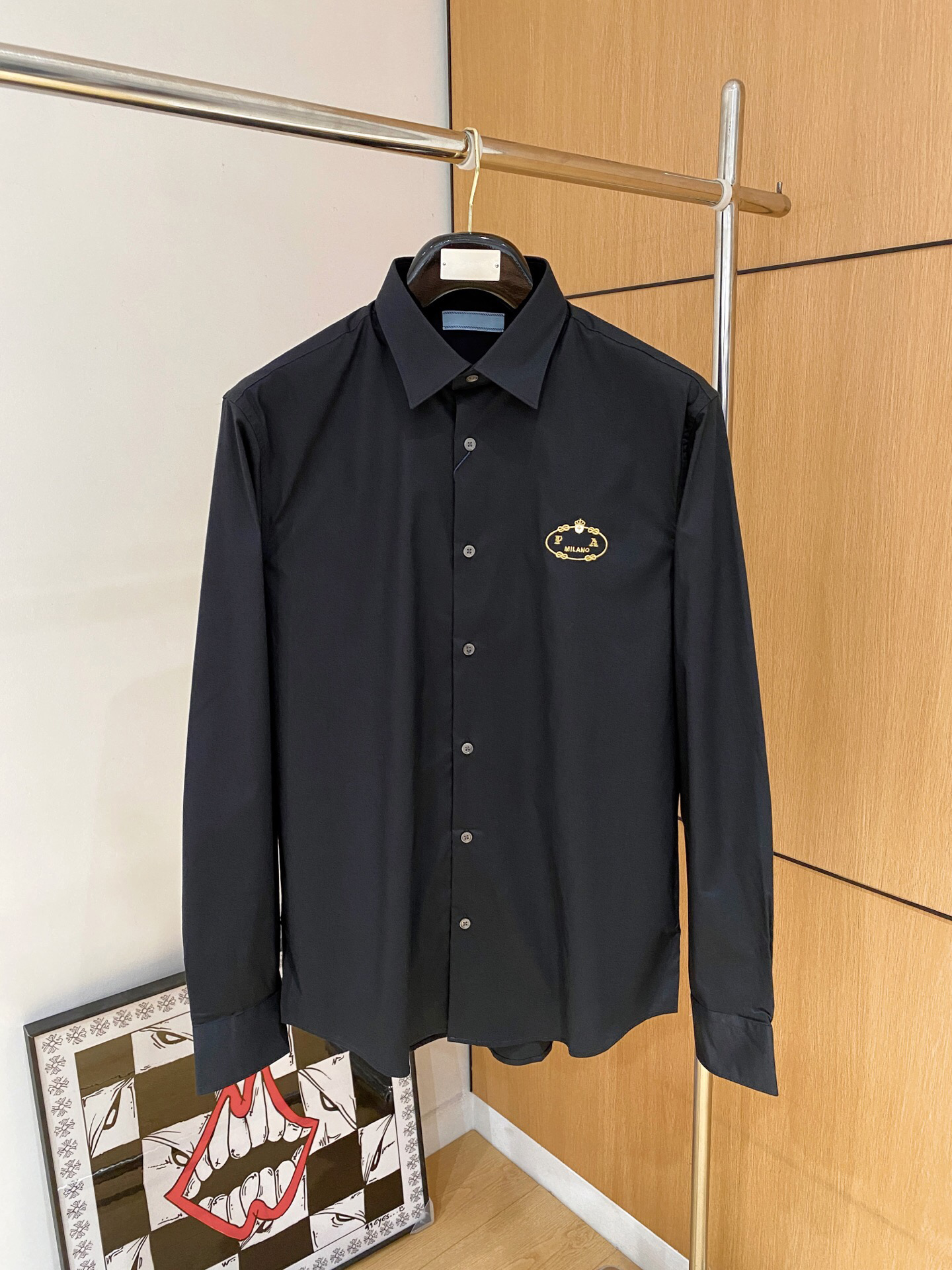 Mens Designer Shirts Brand Clothing Men Shorts Sleeve Dress Shirt Hip Hop Style High Quality Cotton Tops 17030