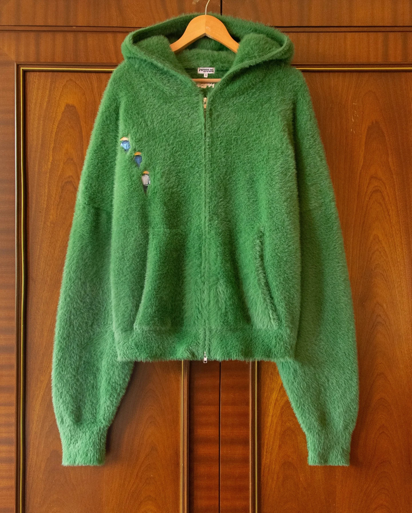 Retro Autumn Winter Men Rugby Knitted Warm Sweater Y2k Green Exploration Pattern Embroidery Hoodie Borneo Knitwear Sweaters260921
