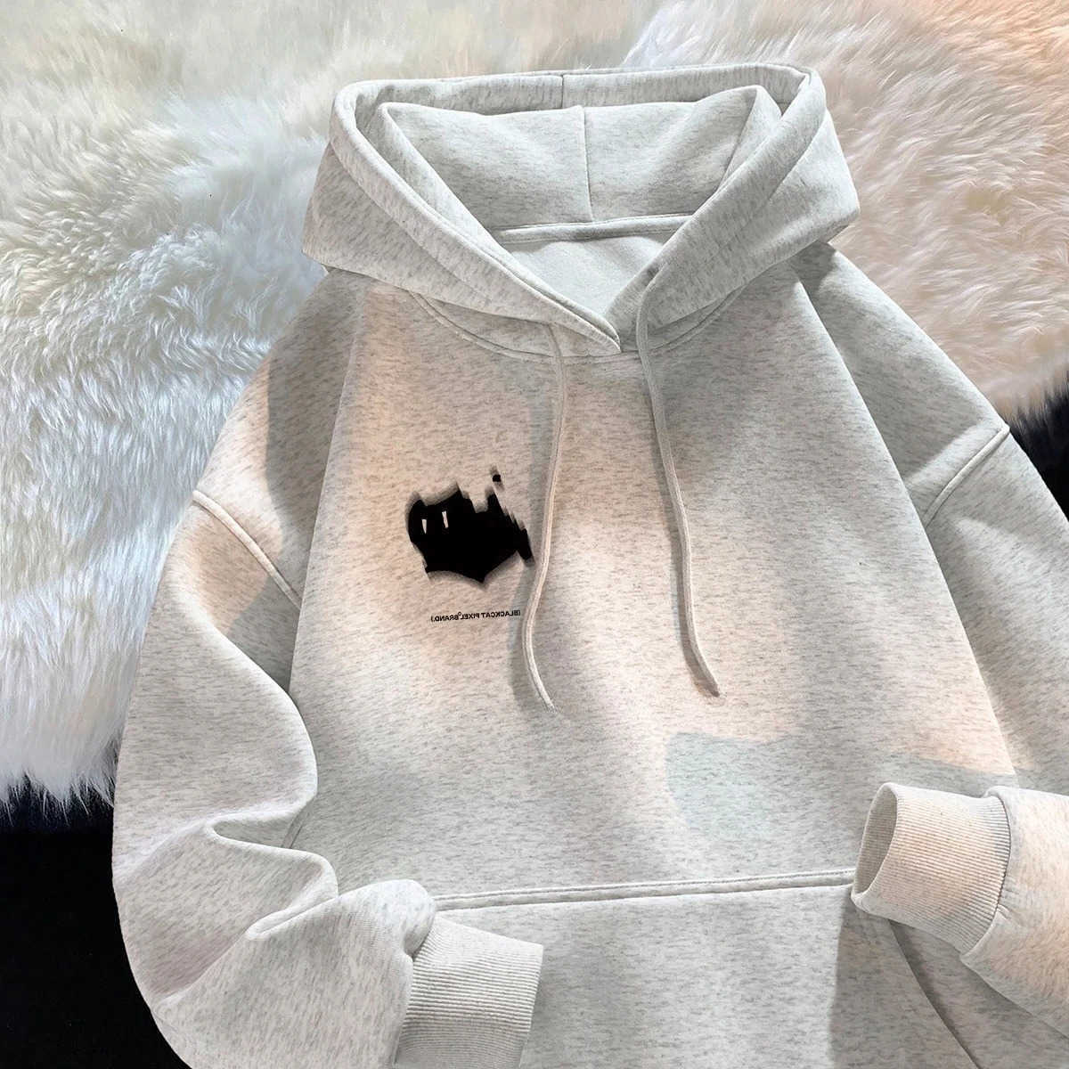 2026 Sweatshirts Men's Men's Hoodies and Women's Hoodies for Autumn and Winter Fashion Casual Sportswear Harajuku Suitable for Both M