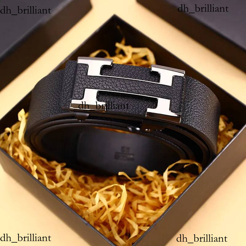 Marque de luxe Designer 2026 Cuir véritable Sans trou Boucle automatique Ceinture Mode Business Polyvalent Ceinture réglable pour les jeunes Usur
