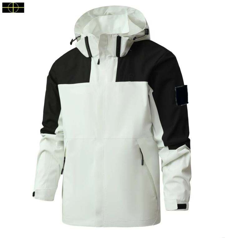 Men's jacket, stones pattern jacket, men's wear designer, men's luxury brand design, spring and autumn windproof jacket