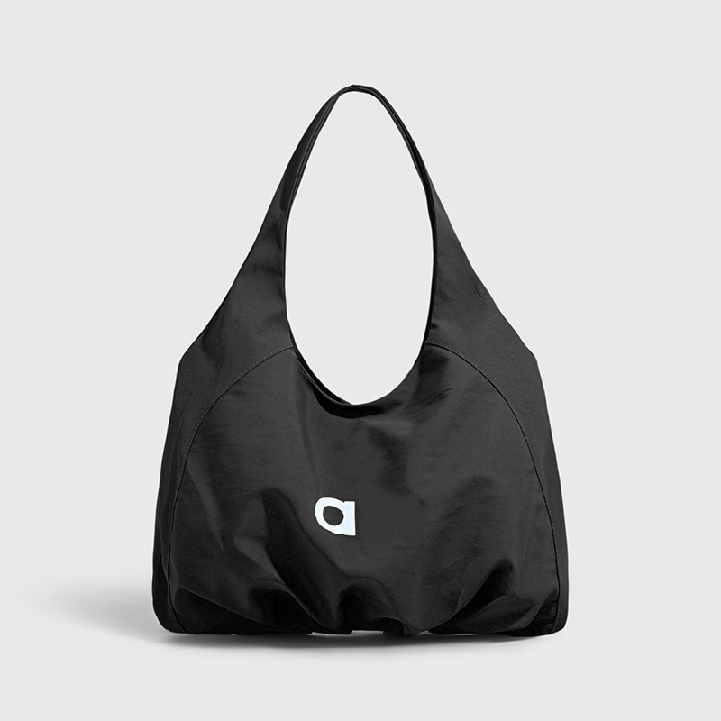 A2976 New Women Yoga Bag Underarm Bag Shoulder Fashion Large Capacity Tote Bag Joker Casual Solid Color Commuter Handbag