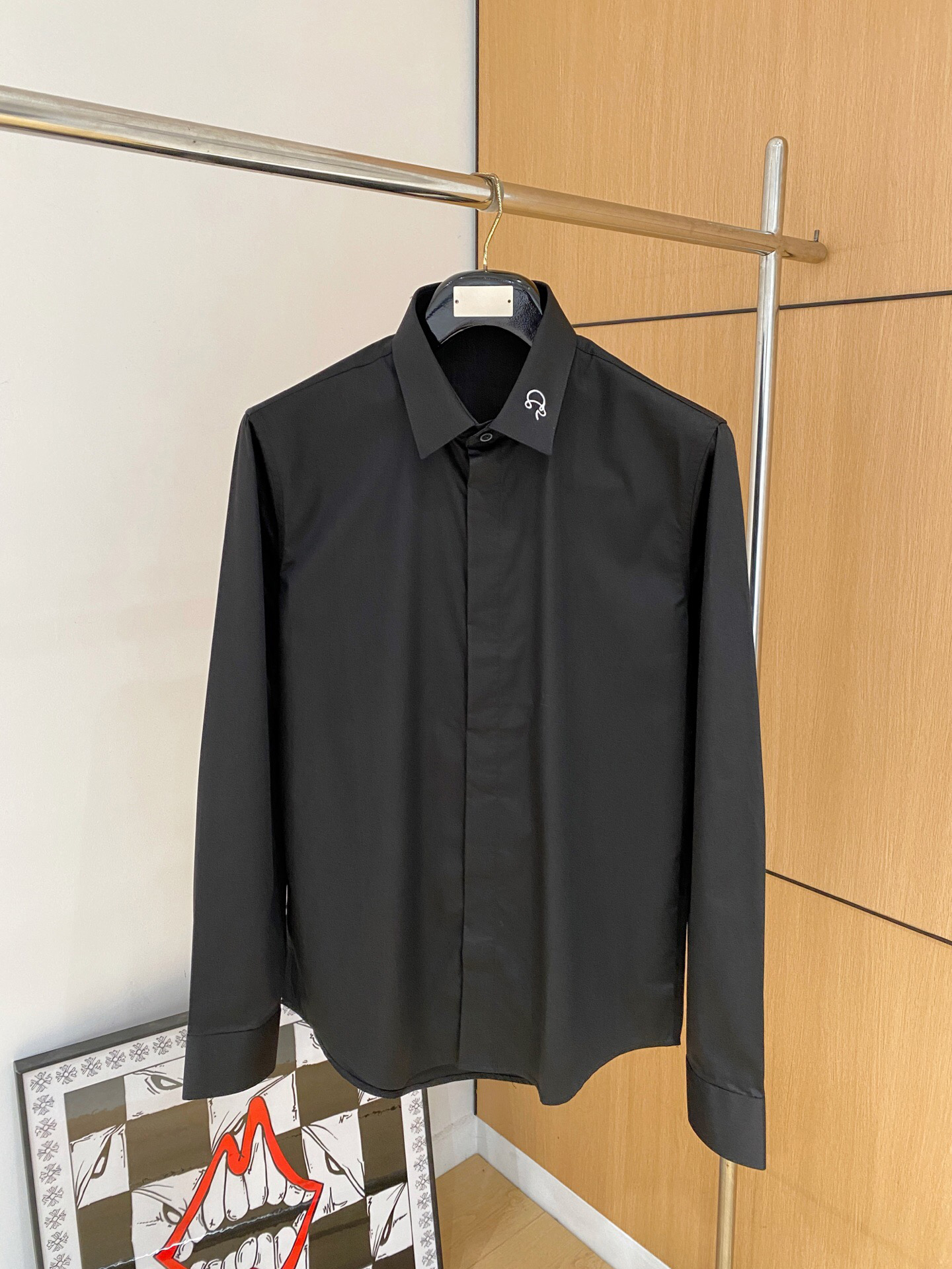Mens Designer Shirts Brand Clothing Men Shorts Sleeve Dress Shirt Hip Hop Style High Quality Cotton Tops 17022