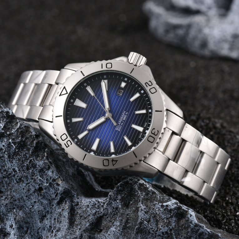 2026 New Design Mens TAGity Watches quartz Movement Male Clock Luxury Business Designer for Men Watch SOLARGRity montre de luxe Wristwatches #91