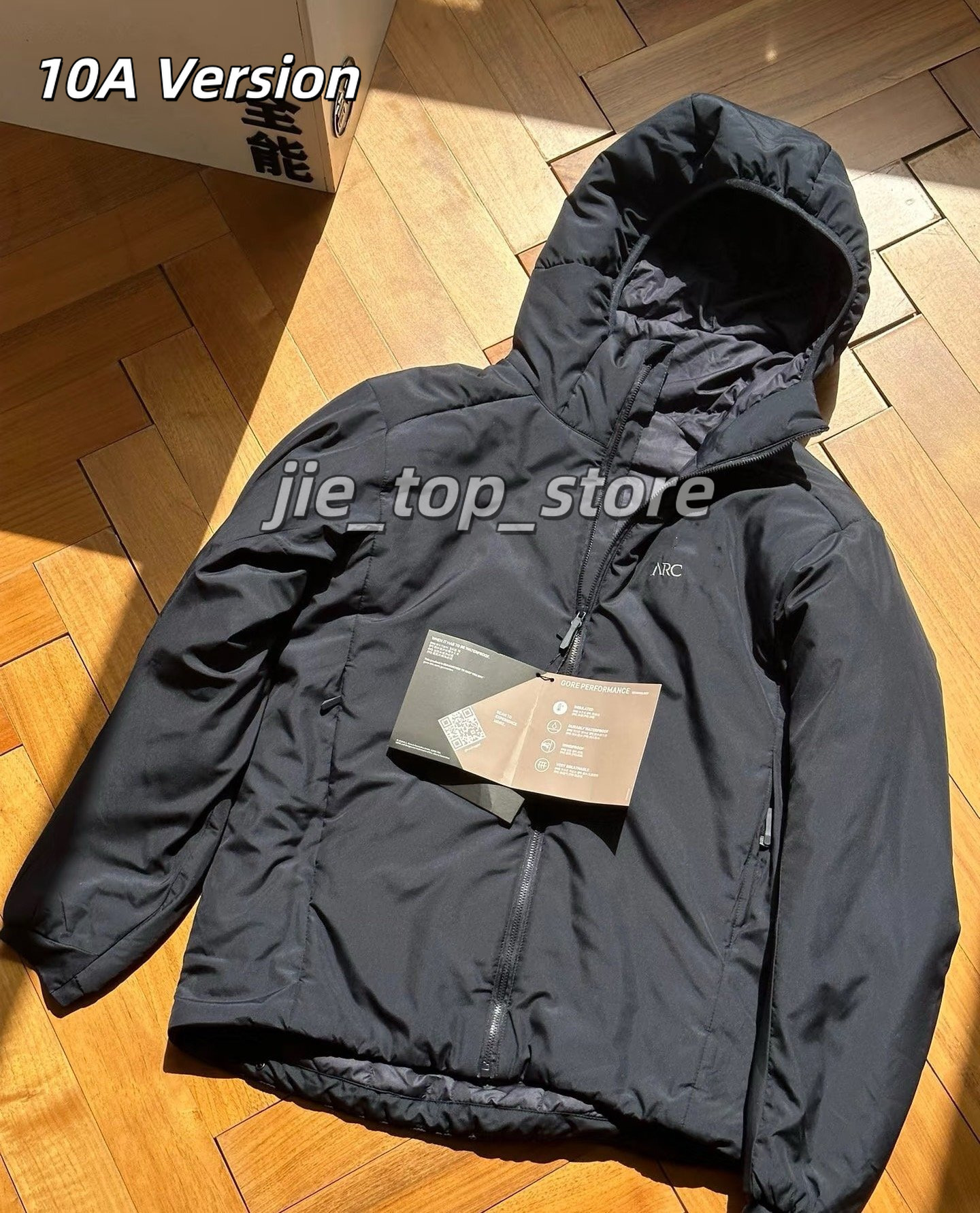 2026 10A Arcteryxismlyity Jacket Mens Hooded Jacket Windbreaker Coat Designer Zipper Sweatshirt Atom LT Waterproof Cotton Clothing Jackets S 4Xl Arc