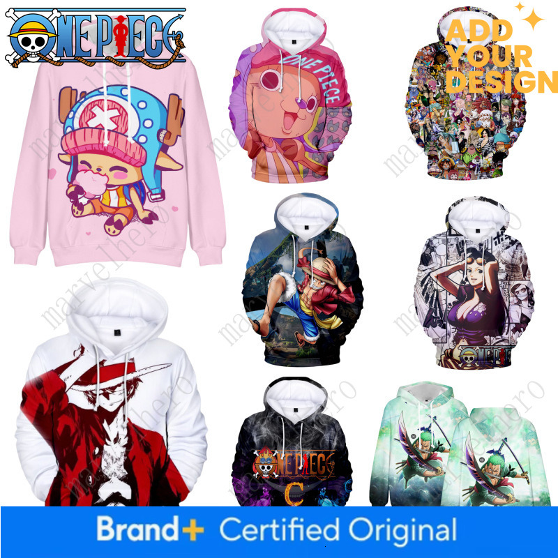 Felpa con cappuccio One Piece Japan Anime Felpa con cappuccio con stampa digitale 3D One Piece, abbigliamento per bambini da uomo e da donna, vendit