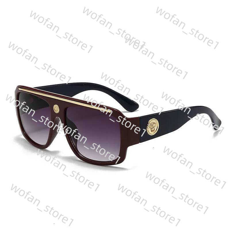 Luxury High End Daily European And American New Style Men Thick Fashion Trade Large Frame Sunglasses Women 7A7