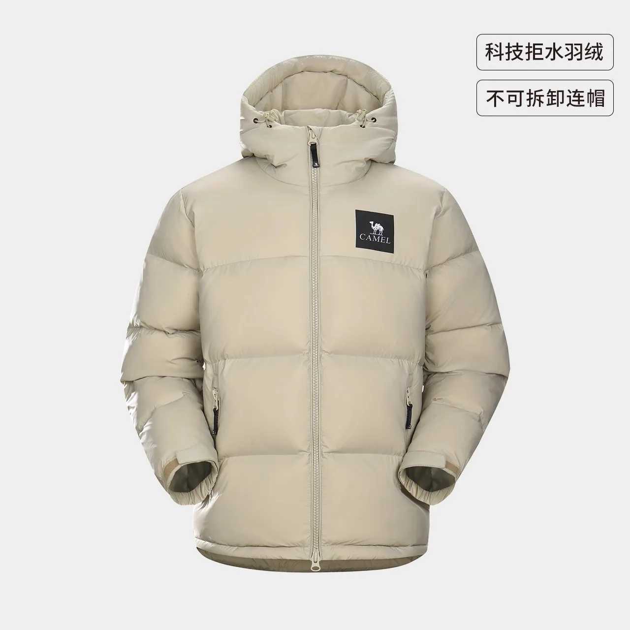 GOLDEN CAMEL Down Jacket for Women Men Waterproof Outdoor Warm Duck Down Jackets Hooded Men's Winter Coat Lightweight Waterproof Q260921