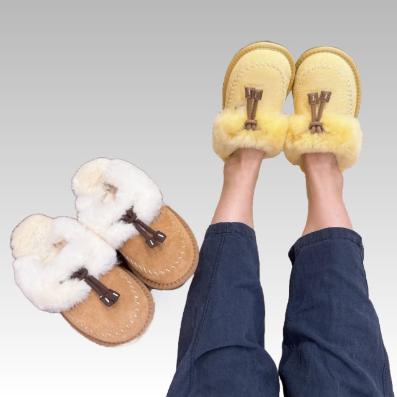 Autumn Winter New Casual Wearable Suede Closed Toe Slippers For Men Women Warm Slip On Fuzzy Shoes Comfortable Non Tired Feet Indoor Floor Cotton Sh