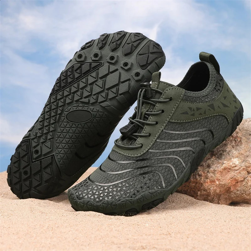Summer Swimming Shoes Unisex Quick-Drying Non-Slip Barefoot Wading Shoes Water Sports Surfing Beach Hiking Sandals 260920