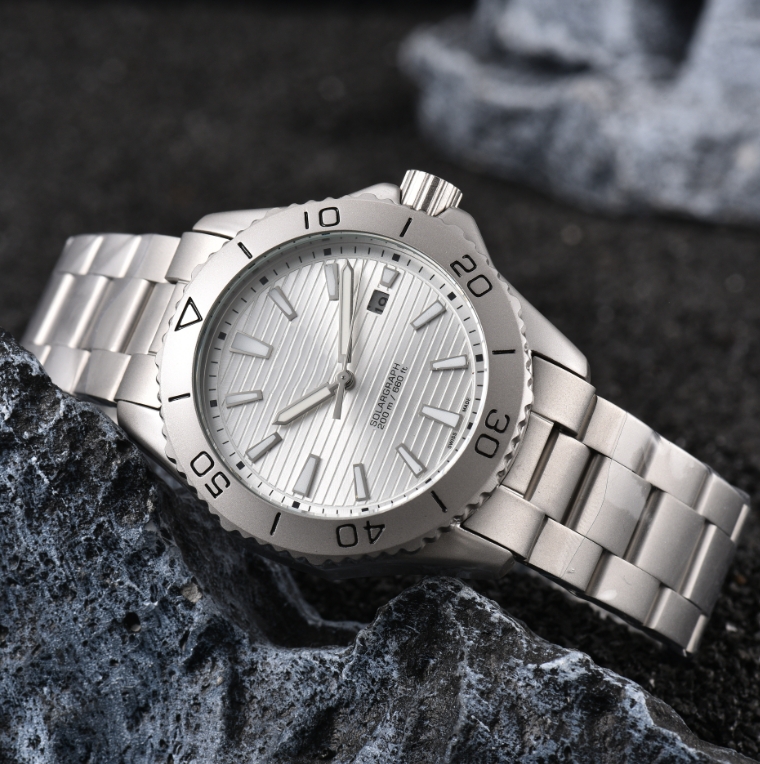2026 New Design Mens TAGity Watches quartz Movement Male Clock Luxury Business Designer for Men Watch SOLARGRity montre de luxe Wristwatches #90
